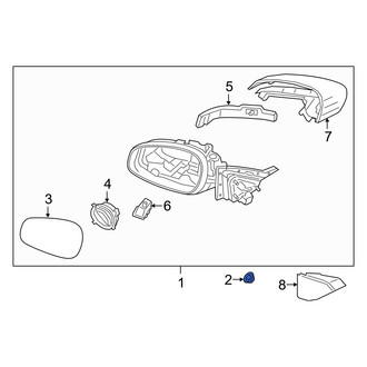 Genesis OE - Door Mirror Nut