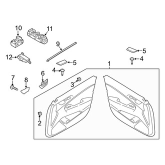 Genesis OE - Front Door - Interior Trim
