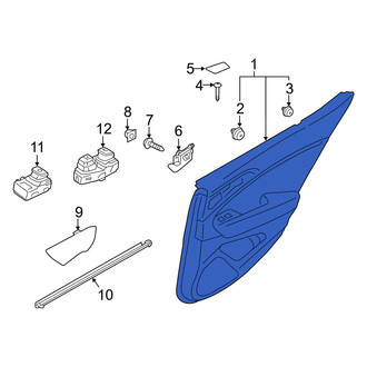 Genesis OE - Front Left Inner Door Interior Trim Panel