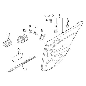 Genesis OE - Rear Door - Interior Trim