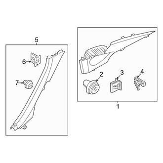 Genesis OE - Quarter Panel - Interior Trim