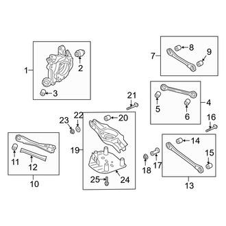 Genesis OE - Rear Suspension - Suspension Components