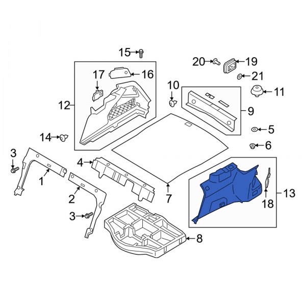 Trunk Trim Panel