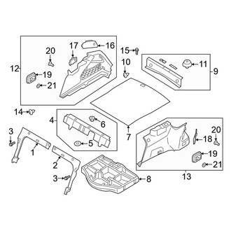 Genesis OE - Rear Body & Floor - Interior Trim