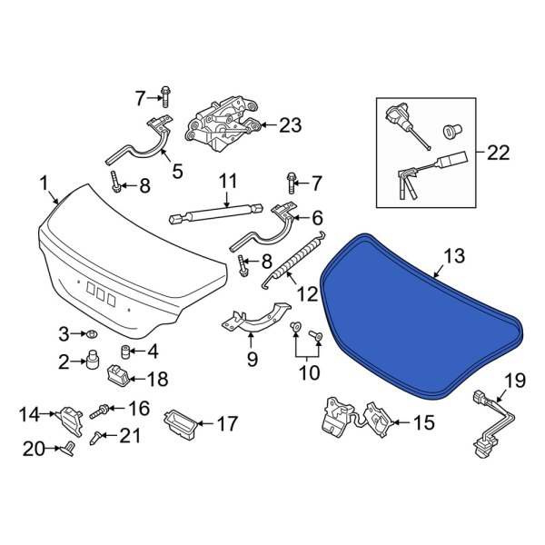 Deck Lid Seal