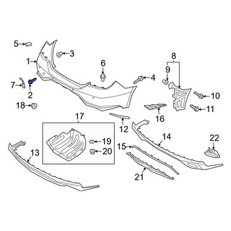 Genesis OE - Bumper Cover Screw
