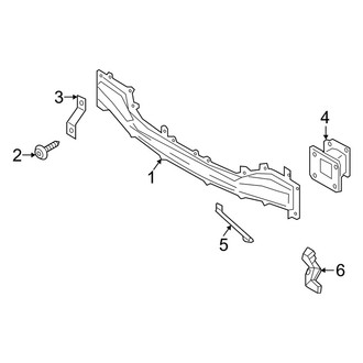 Genesis OE - Rear Bumper - Bumper & Components (Impact Bar)