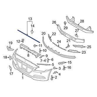 Genesis OE - Bumper Seal