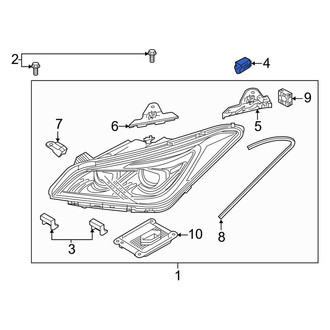 Genesis OE - Headlight Fastener Clip