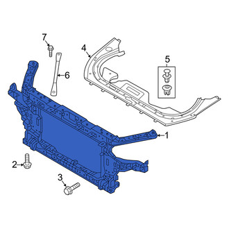Genesis OE - Front Radiator Support Panel