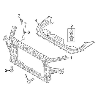 Genesis OE - Radiator Support