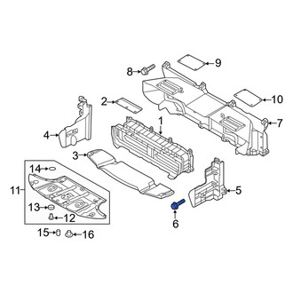 Genesis OE - Bumper Cover Screw