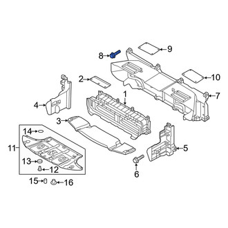 Genesis OE - Bumper Cover Screw