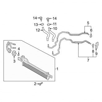 2019 Genesis G80 Automatic Transmission Oil Coolers & Parts — CARiD.com