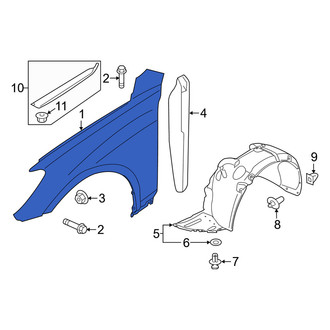 Genesis OE - Front Right Fender