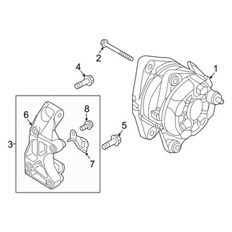 Genesis OE - Electrical - Alternator (3.8L)