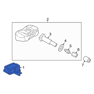 Genesis OE - Tire Pressure Monitoring System (TPMS) Control Module