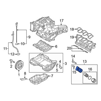 Genesis OE - Engine Oil Filter Housing