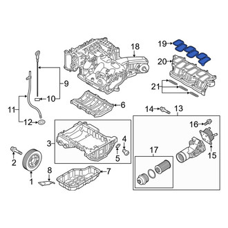 Genesis OE - Upper Fuel Injection Plenum Gasket