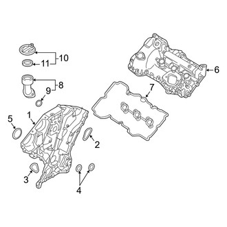 Genesis OE - Engine - Valve & Timing Covers (3.8L)