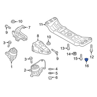 Genesis OE - Catalytic Converter Nut