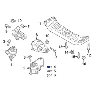 Genesis OE - Engine Mount Washer