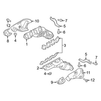 Genesis OE - Exhaust System - Manifold (5.0L)