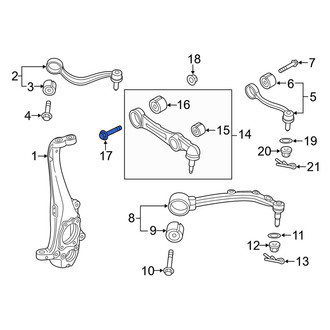 Genesis OE - Front Lower Suspension Control Arm Bolt