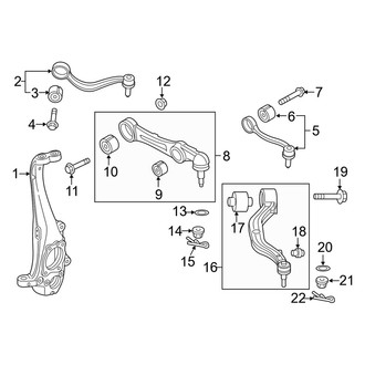 Genesis OE - Front Suspension - Suspension Components (Sport AWD)