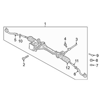 Genesis OE - Steering Gear & Linkage (RWD)