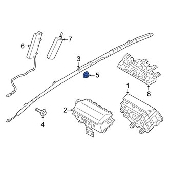 Genesis OE - Curtain Air Bag Nut