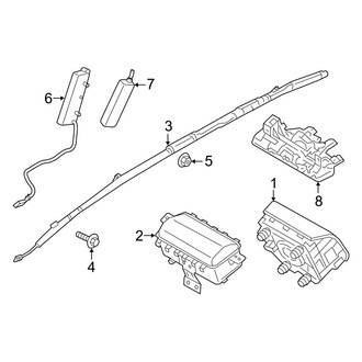 Genesis OE - Restraint Systems - Air Bag Components (Air Bags)
