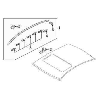 Genesis OE - Roof - Exterior Trim