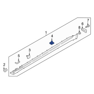 Genesis OE - Rocker Panel Molding Clip