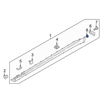 Genesis OE - Rocker Panel Molding Nut