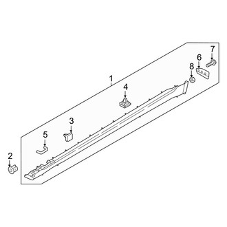 Genesis OE - Pillars, Rocker & Floor - Exterior Trim