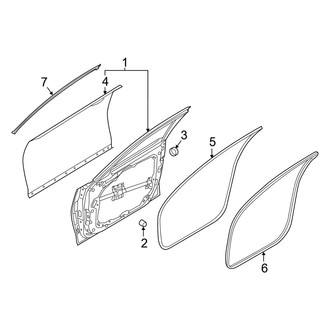 Genesis OE - Front Door - Door & Components