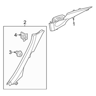 Genesis OE - Quarter Panel - Interior Trim