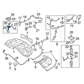 Genesis OE - Fuel Tank Pressure Sensor