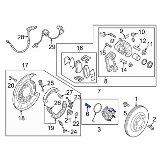 Genesis OE - Wheel Lug Stud