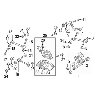 Genesis OE - Rear Suspension - Suspension Components