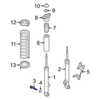 Genesis OE - Rear Suspension Control Arm Bolt