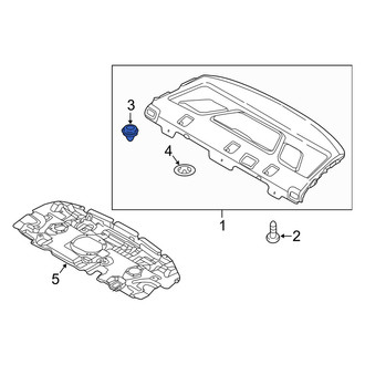 Genesis OE - Package Tray Trim Clip