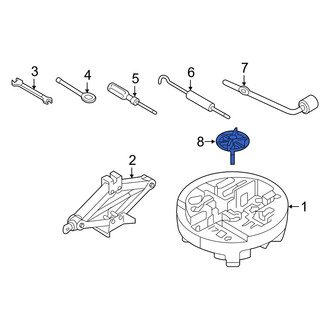 Genesis OE - Spare Tire Stud