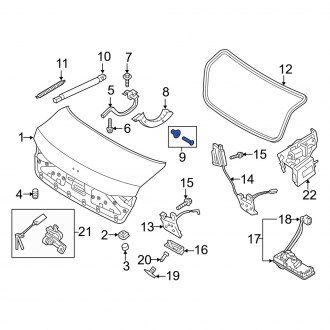 Genesis G90 OEM Trunks & Parts | Lids, Rear Panels — CARiD.com