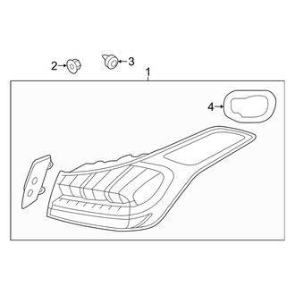 Genesis OE - Rear Lamps - Tail Lamps (On Quarter Panel)