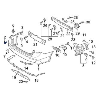 Genesis OE - Bumper Cover Bolt