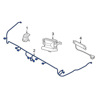 Genesis OE - Rear Parking Aid System Wiring Harness