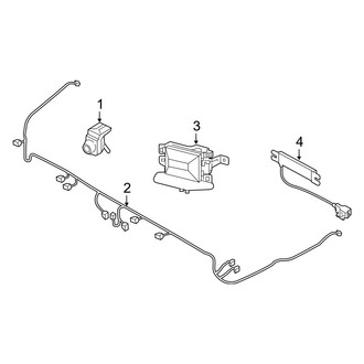 Genesis OE - Rear Bumper - Electrical Components (3.8 / 5.0)