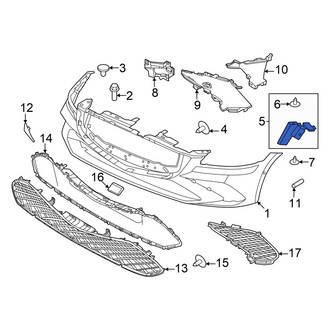 Genesis OE - Right Bumper Cover Bracket